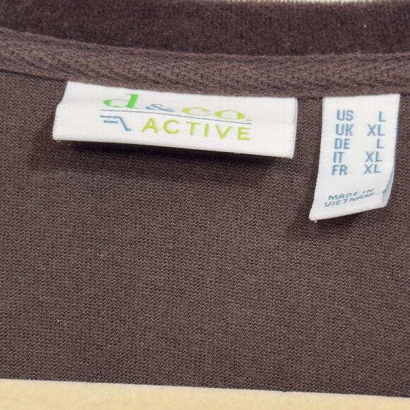 Retro 90s Y2k Velour Pullover Top XL V-Neck Chocolate Brown Loungewear Street - Picture 7 of 12